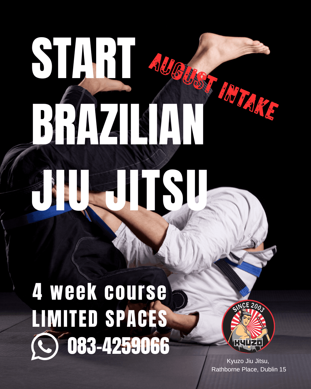 beginner course in august